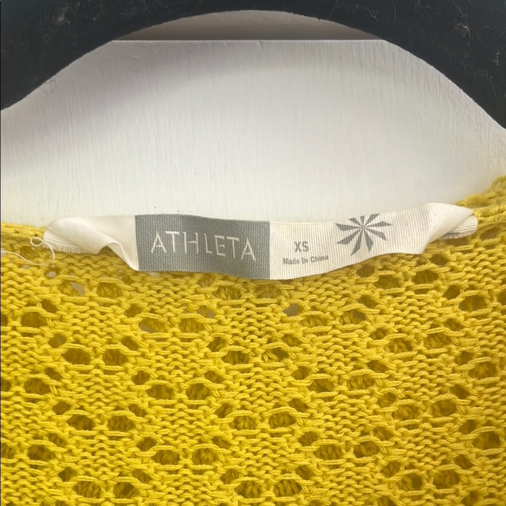 Athleta Crochet Hooded Sweater - Picture 2 of 8
